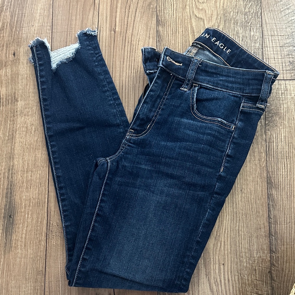 American Eagle Outfitters high rise jegging crop